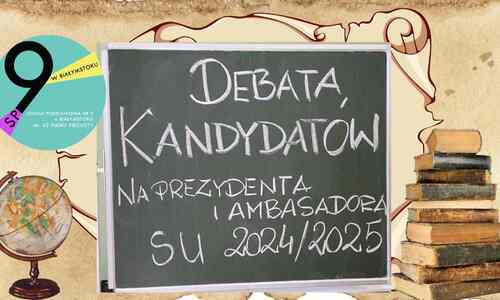 debata kandydatów do SU SP9