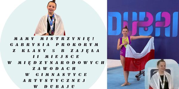 MAMY MISTRZYNIĘ! Gabrysia Prokorym z klasy 5 B .jpg