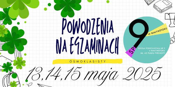 Powodzenia na egzaminie ósmoklasisty 2025.jpg
