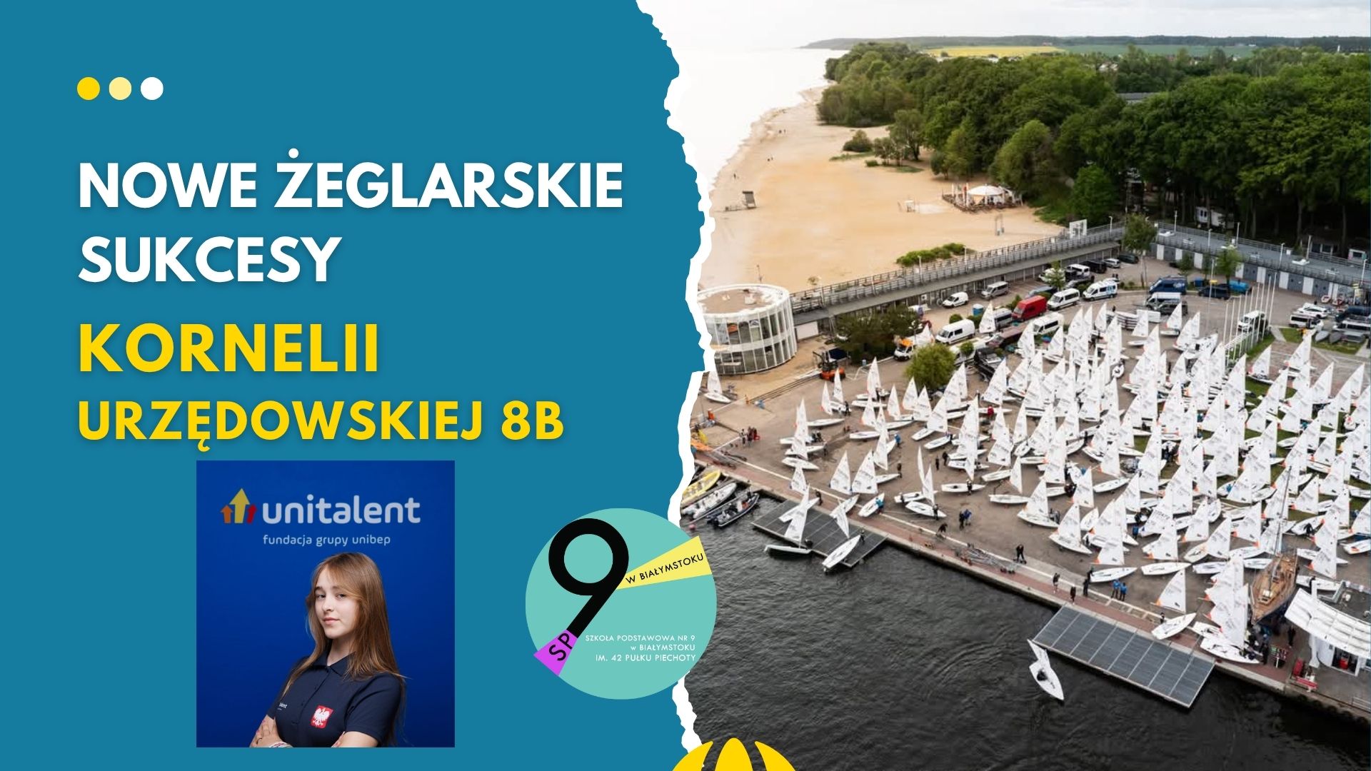 Sukces Kornelii Urzędowskiej z kl. 8b na Regatach Europa Cup Poland 20251.jpg