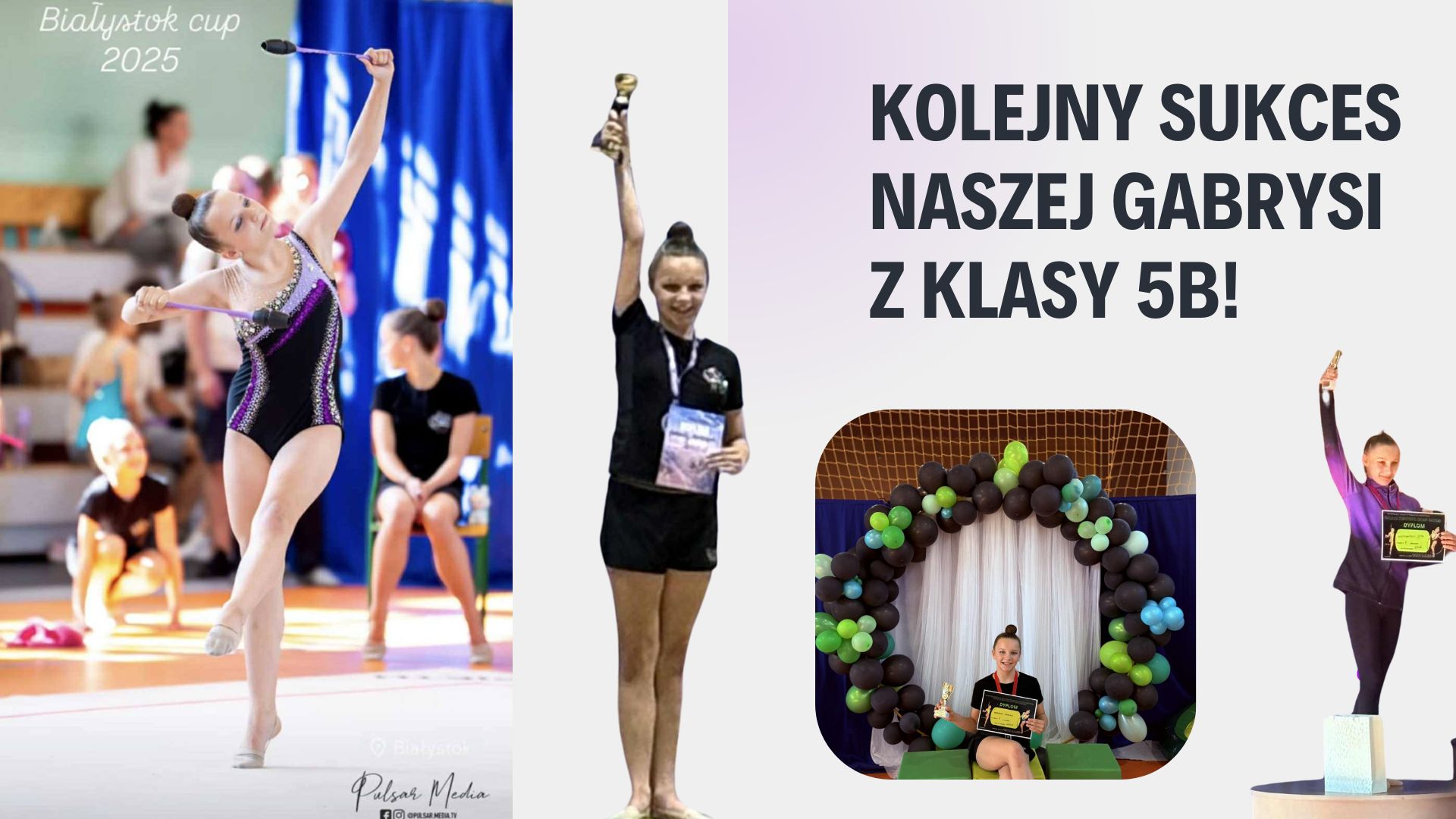 KOLEJNY SUKCES NASZEJ GABRYSI z klasy 5b! .jpg