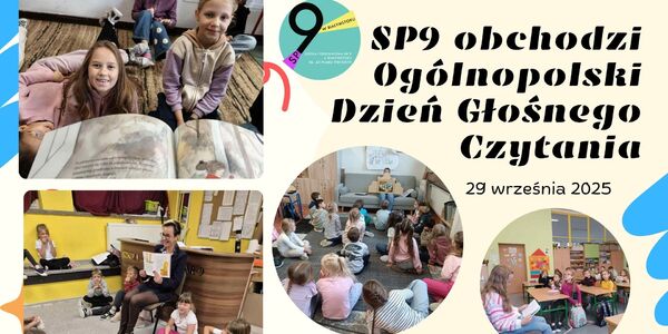 SP9 obchodzi Ogólnopolski Dzień Głośnego Czytania1.jpg