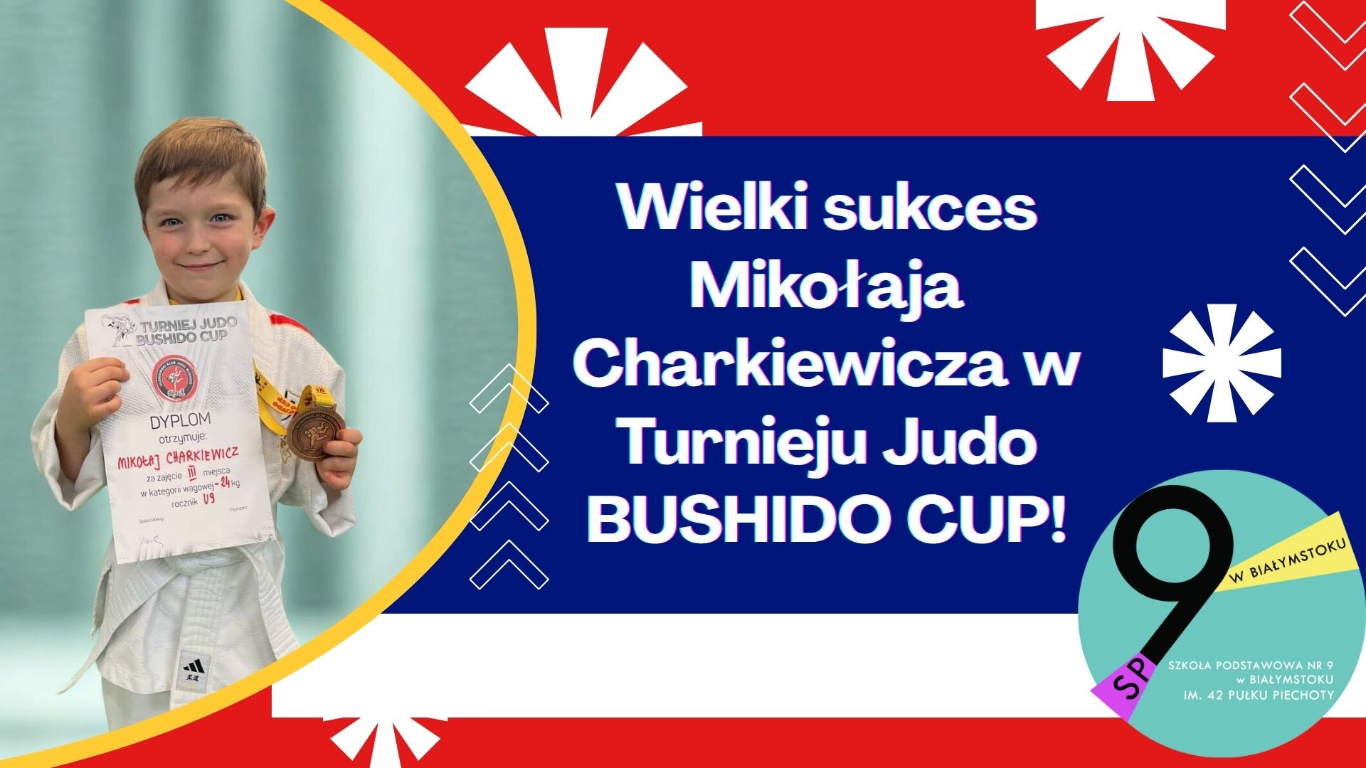 Gratulacje dla Mikołaja Charkiewicza z kl. 1b.jpg