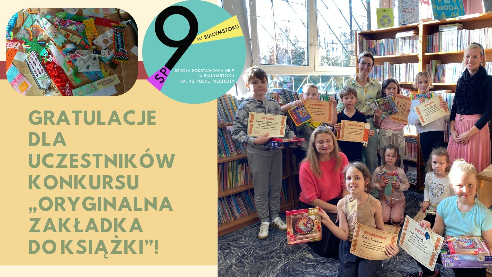 Gratulacje dla Uczestników Konkursu „Oryginalna Zakładka  do Książki”!.jpg