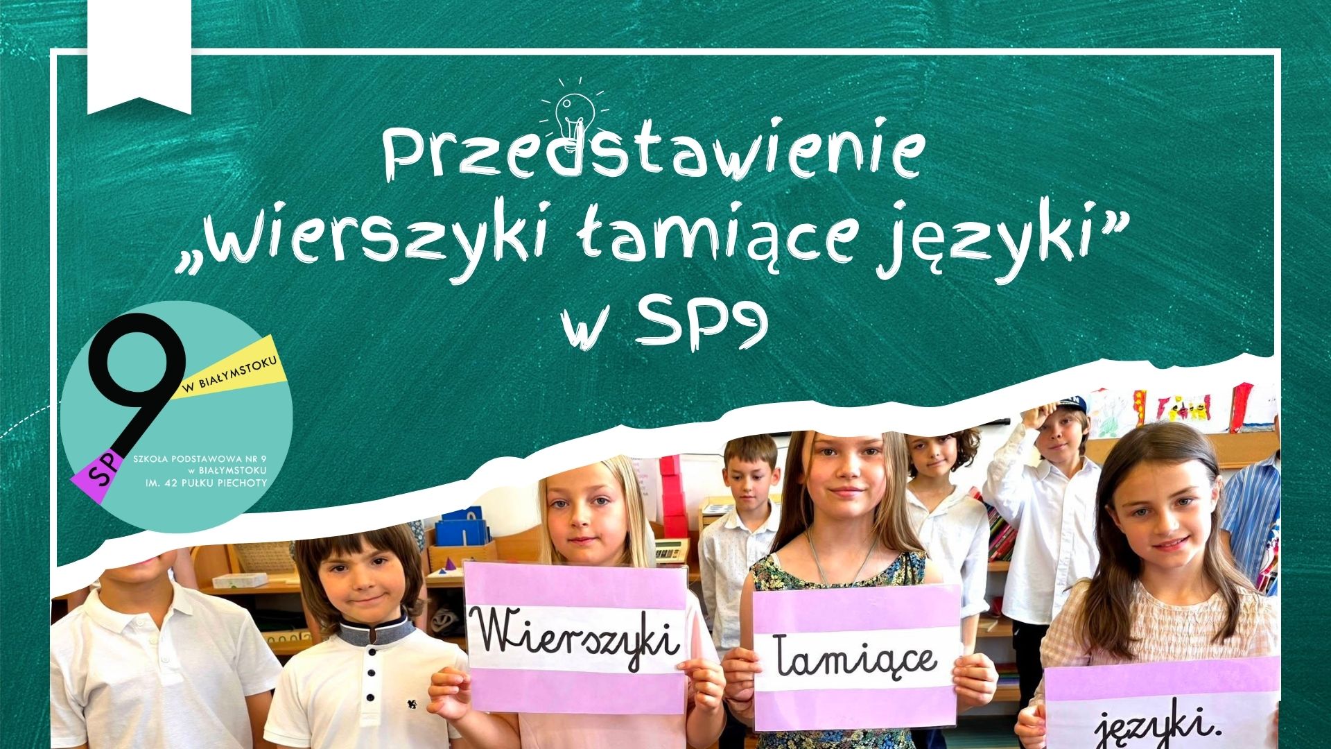 Przedstawienie „Wierszyki łamiące języki” w SP9.jpg
